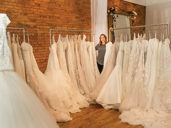 Emily Glass at Blush Bridal - FRANCO VOGT