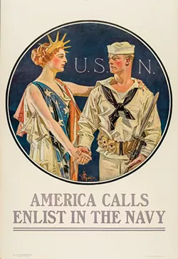 America Calls, J.C. Leyendecker (1918)