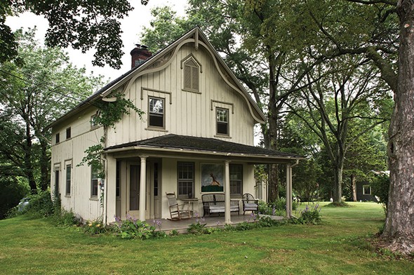 Valerie Shaff’s Carpenter Gothic cottage was designed by 19th-<a href=