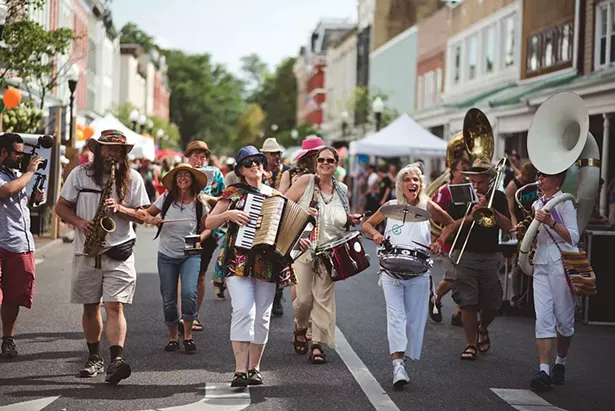 Rosendale Improvement Society Brass Band.