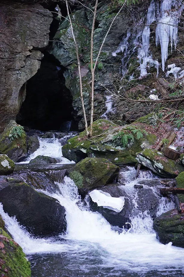 Dover Stone Church hiking trail in Dover Plains - JOHN GARAY