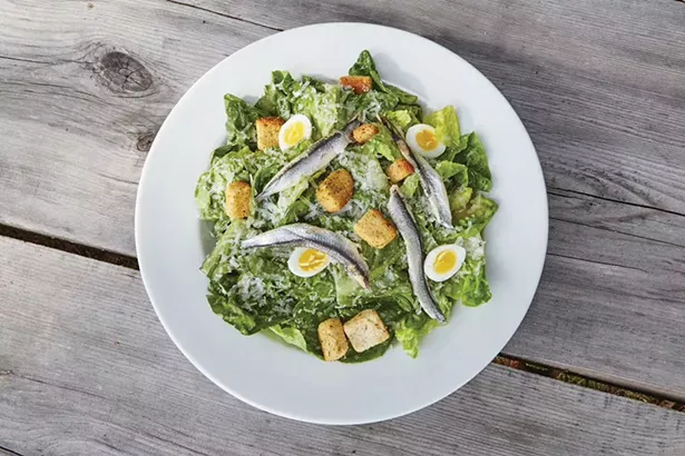 Caesar salad from Bull & Garland