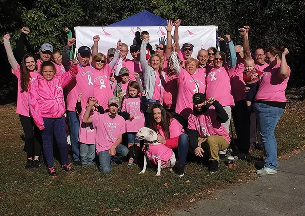 2017 Miles of Hope Community Walk for Breast Cancer.