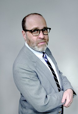 H. Jon Benjamin speaks and signs books at the Fisher Center on May 2.