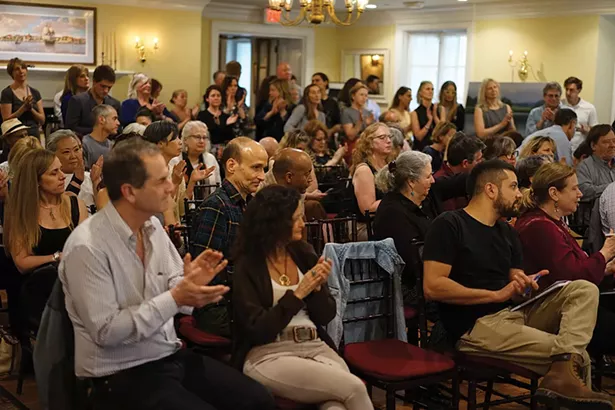 The audience at the Sustainable Entrepreneurship event at the Beekman Arms in Rhinebeck. - JOHN GARAY