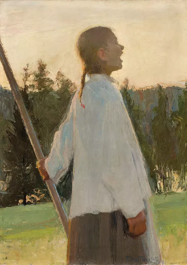 Echo | ellen thesleff | oil on canvas | 1891