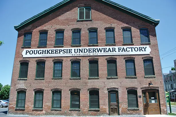 The exterior of the recently renovated Underwear Factory. - JOHN GARAY