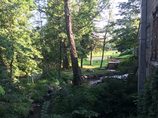 The view from the patio. - MARIE DOYON