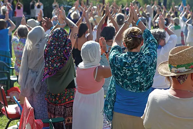 Grandmothers Council retreat at Menla in Mount Tremper.