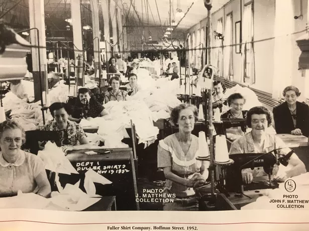In the Fuller Shirt Company's heydey.