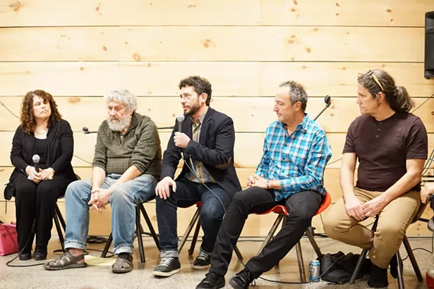 Chronogram publisher Jason Stern was one of the panelists. - JOHN GARAY