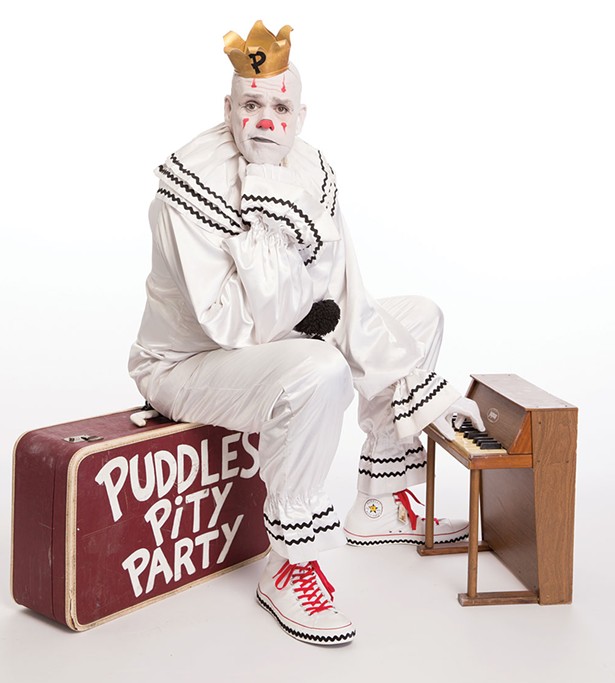 Puddles Pity Party plays Bardavon in Poughkeepsie on Sunday, November 18 at 7pm.