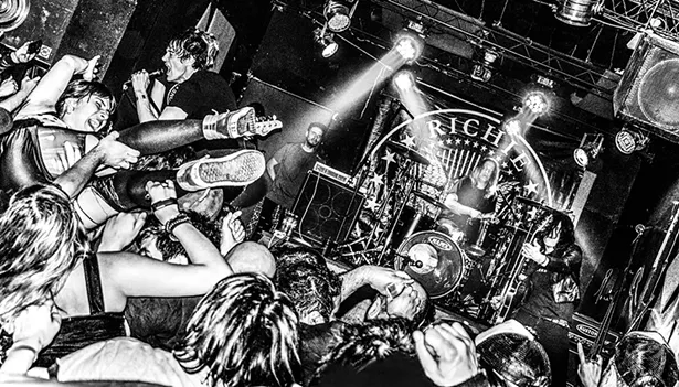Richie Ramone and band rock Club Amparo, - Carlos Casares, Argentina, 2018 - PHOTO BY IVAN WEINGART