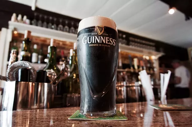 A pint of Guinness at Garvan's