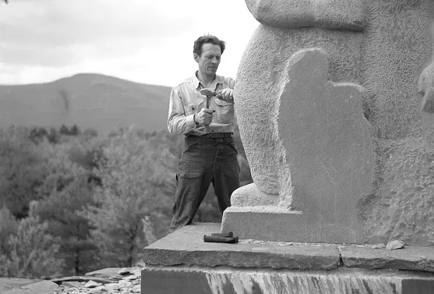 Harvey Fite building Opus 40