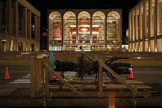 All the World’s a Stage in transit and on 64th Street in Manhattan. - PHOTO: FIONN REILLY