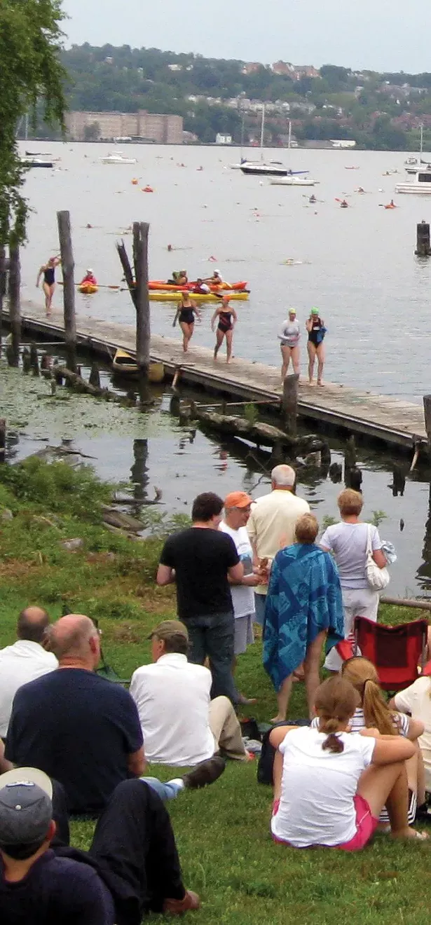 The Great Newburgh to Beacon Hudson River Swim.