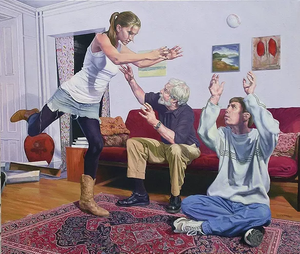 Gerard Wickham, Aloft, oil on canvas, 2006.