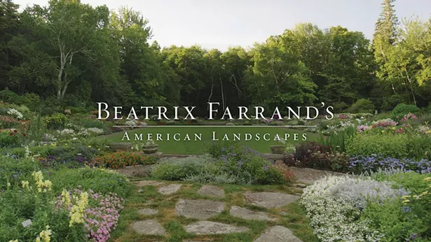 A still from the eponymous documentary produced by the Beatrix Farrand Garden - Association about the pioneering horticulturist.