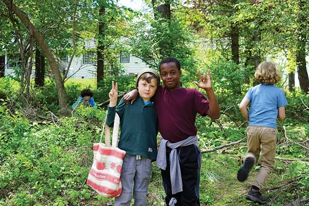 Students at Primrose Hill School in Rhinebeck. - PHOTO: JOHN GARAY