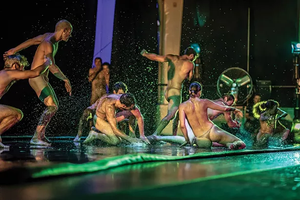 Pilobolus at the Five Senses Festival. - PHOTO: BRIGID PIERCE