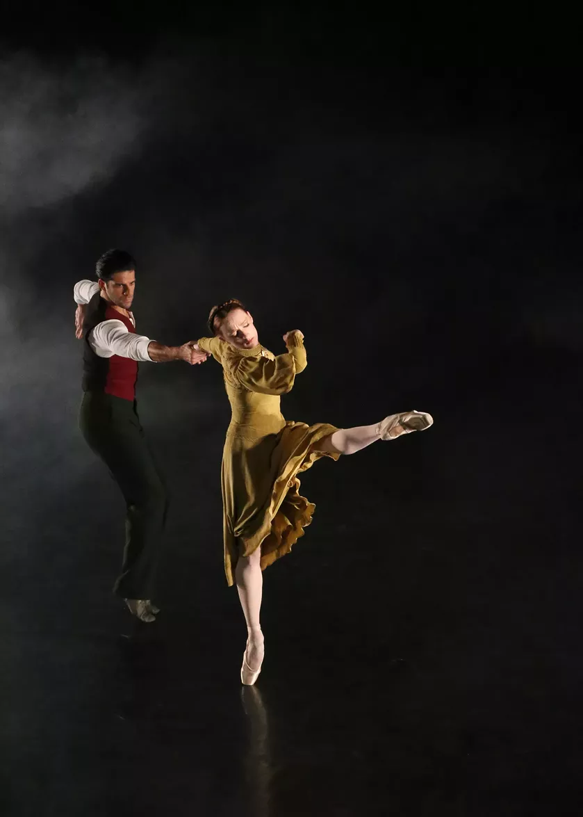 Gillian Murphy, ABT Principal Dancer and member of Kaatsbaan Advisory Board. In production of Rick Burn’s documentary on American Ballet Theatre’s 75th Anniversary – filmed at Kaatsbaan - PHOTO BY GREGORY CARY