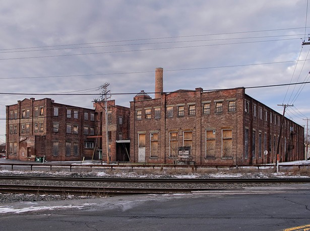 The Lace Mill in Midtown Kingston sat vacant for years before RUPCO transformed it into a complex of affordable artist housing and gallery space. - PHOTO: DAVID MILLER