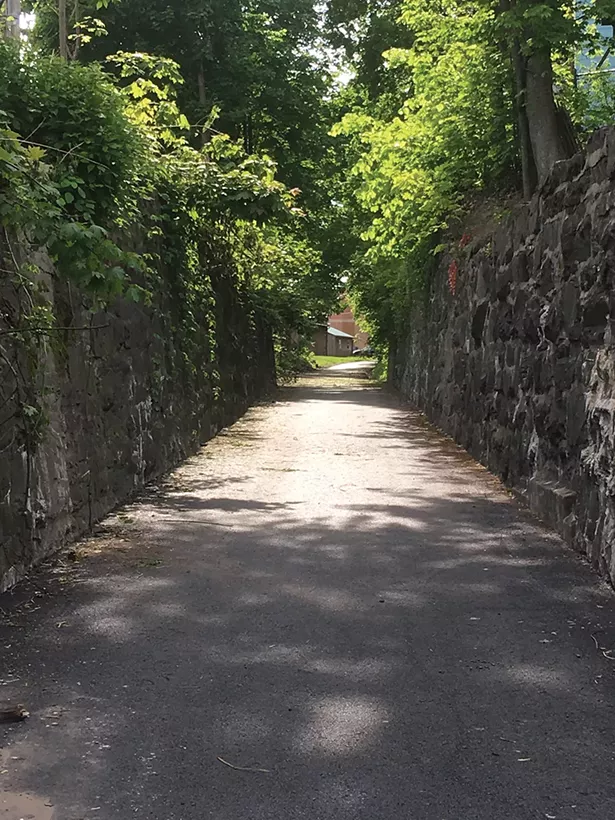 Kingston Point Rail Trail.