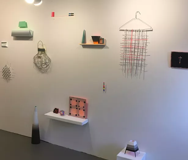 Joan Grubin installation in HILLSDALE at LABspace