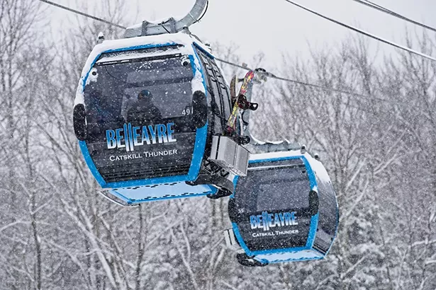 The Catskill Thunder gondola at Bellearye Mountain. - PHOTO: DARREN MCGEE