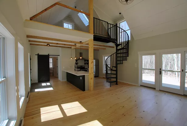 Interior of a Mini-Barn by Catskill Farms