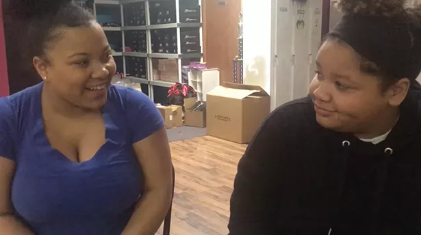 Taveonna Ridley plays Alice and Hannah Wisdom plays Ella Fitzgerald in David McDonald's play "Ella the Ungovernable," which dramatizes Fitzgerald's time at a reform school in Hudson. The play premieres at Valatie Community Theater this month.