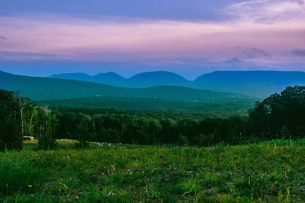 View From Deer Mountain Inn.