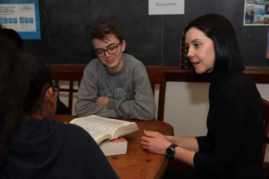 The Doane Stuart School's Director of College Counseling, Kathleen Bracken