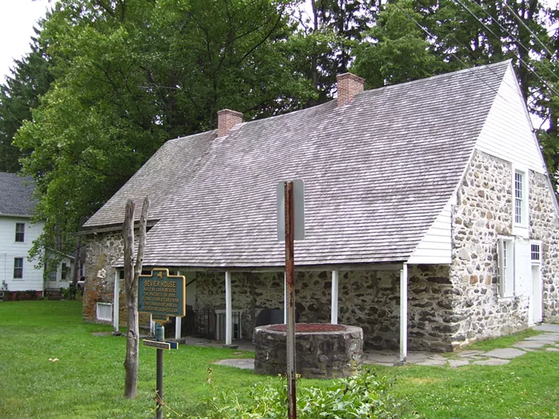 The Bevier House on Historic Huguenot Street in New Paltz. - COURTESY OF WIKIMEDIA COMMONS