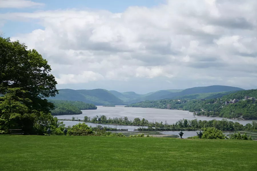 View of the Hudson River from the Boscobel grounds - LAUREN DAISLEY