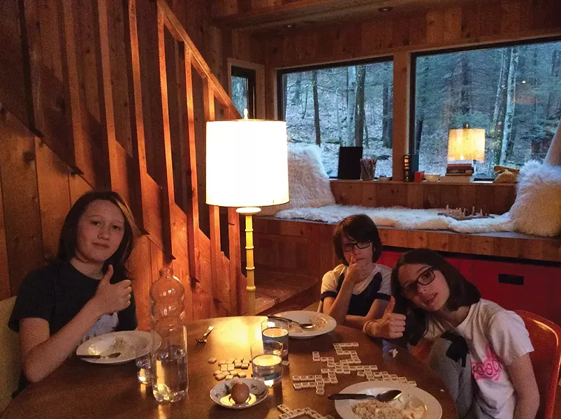 Doucette's three children.