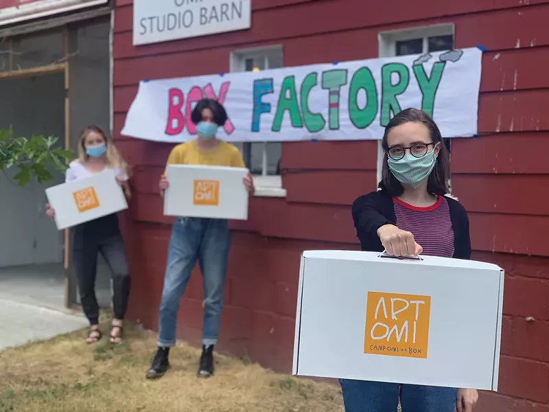 Art Omi’s Camp-in-a-Box