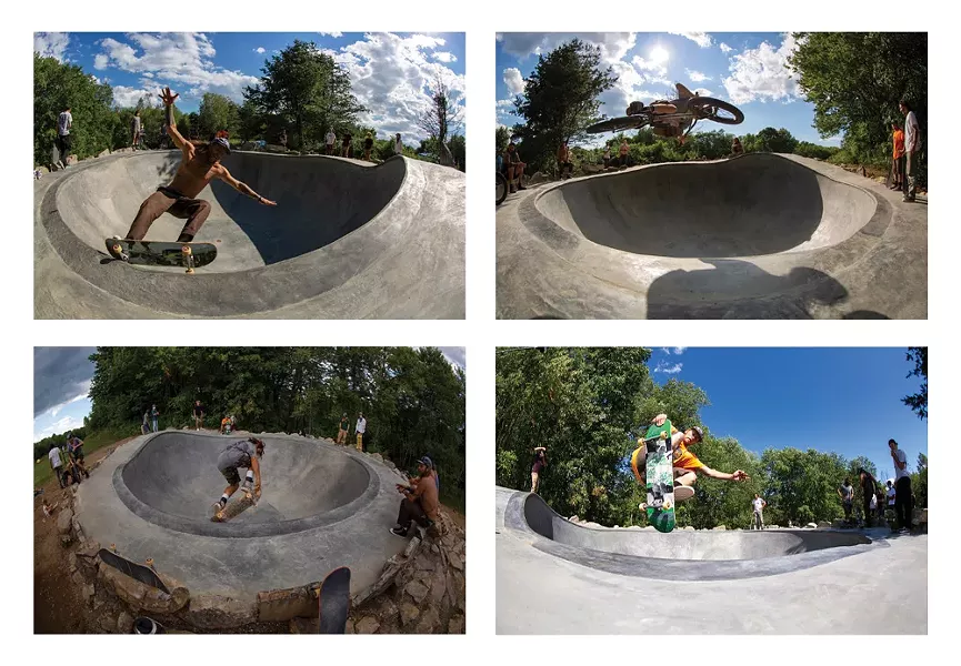 Photos of Chemi Rosado-Seijo’s Mahican Pearl-Hole - (The Mahican Bowl), which opened on July 27. - BRYAN ZIMMERMAN