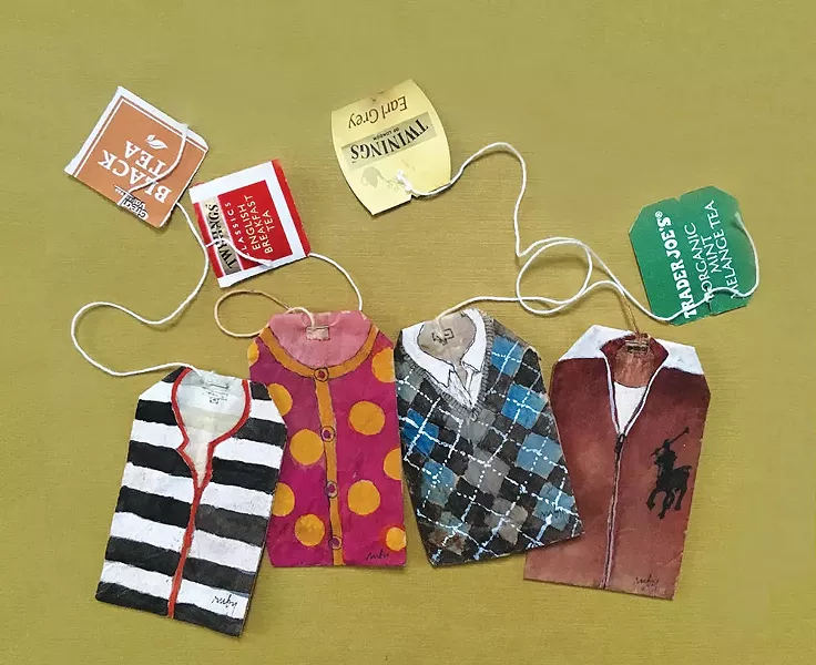 "Tee Bags," Ruby Silvious