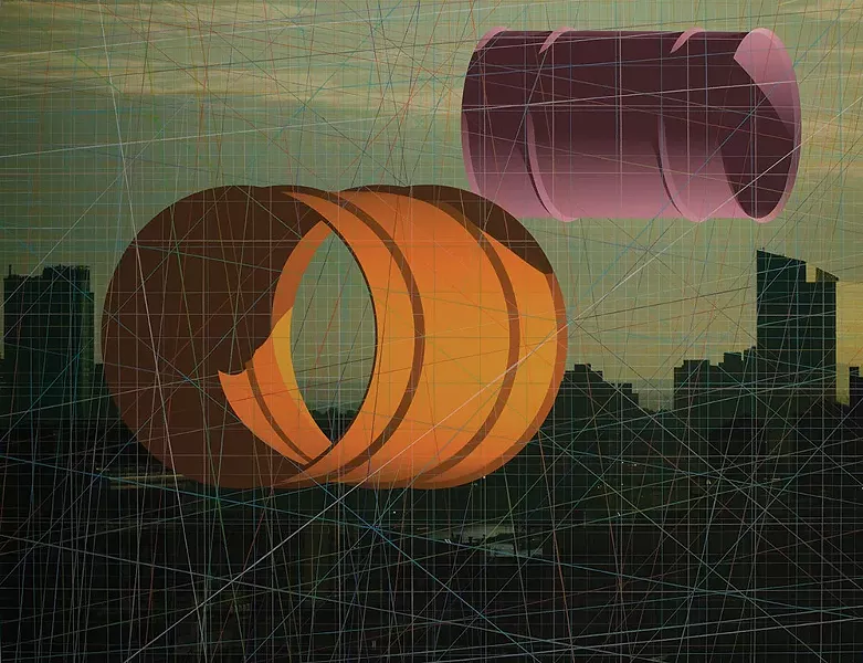 Andrew Lyght, Air-Rights-NYLyght-NY-6136,-2009-10,-Archival-pigment-Inks-and-pencil-on-cotton-photo-rag-paper,-22'x27'