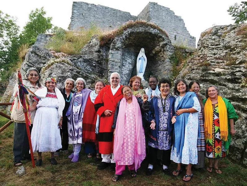 International Council of 13 Indigenous Grandmothers in Assisi, Italy. - MARISOL VILLANUEVA