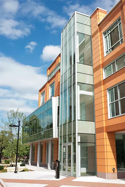 The newly renovated Wooster Science Hall at SUNY New Paltz - CHRISTINE ASHBURN