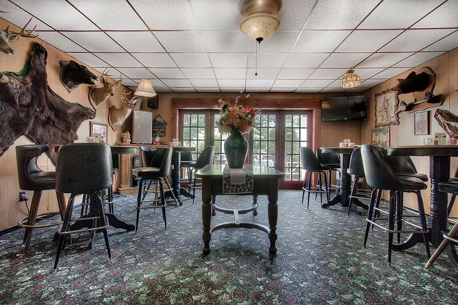 Property available through Nancy Felcetto at Halstead Realty: The Bavarian Manor in Purling.