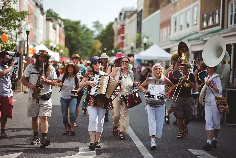 Rosendale Improvement Society Brass Band.