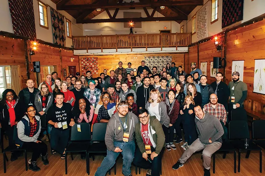 Attendees at the 2016 Catskills Conf. - TOM EBERHARDT-SMITH