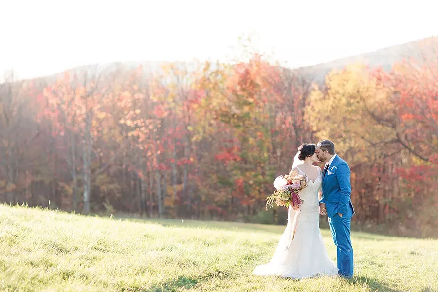 Shellie Schoellkopf and Robert Callaway at the Catskill - Mountain House in Roxbury on October 1. - MEKINA SAYLOR
