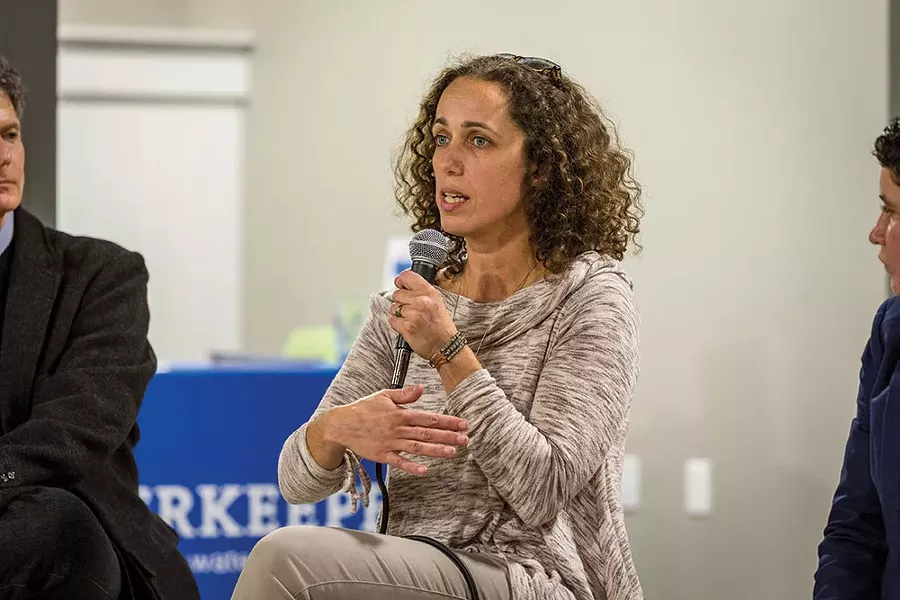 Nicole Fenichel-Hewitt, executive director of Spark Media Project and Mill Street Loft. - RICHARD SMITH