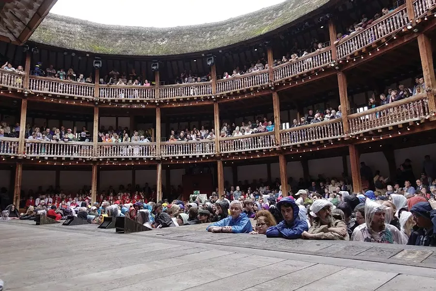 New Genesis Productions’ Shakespeare Tour included a visit to the Globe Theater in London for its student thespians.