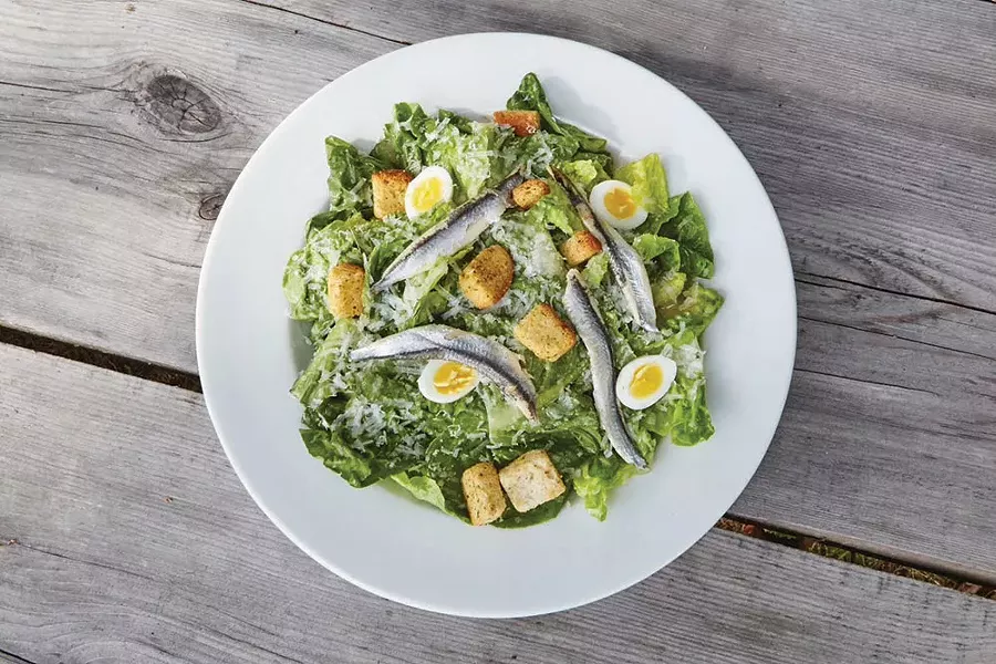 Caesar salad from Bull & Garland